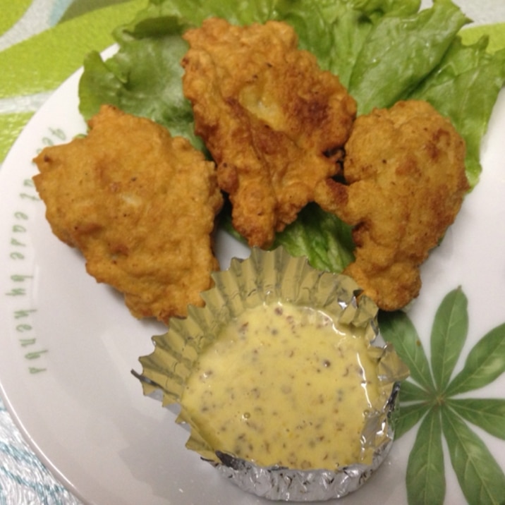 チキンナゲット ハニー粒マスタードソース レシピ 作り方 By にいさん6011 楽天レシピ チキンナゲット ハニー粒マスタードソース レシピ 作り方 By にいさん6011 楽天レシピ